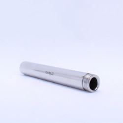 Cockpik Embout de lavement en métal Thin Steel 15 x 2cm